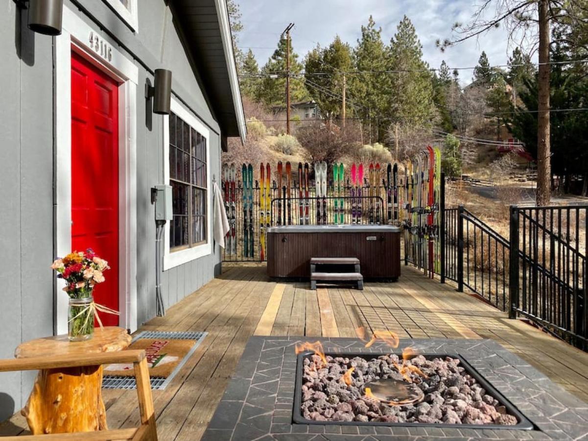 Winter Getaway Spa Fire-Table Close To Slopes ビッグ・ベアー・レイク エクステリア 写真