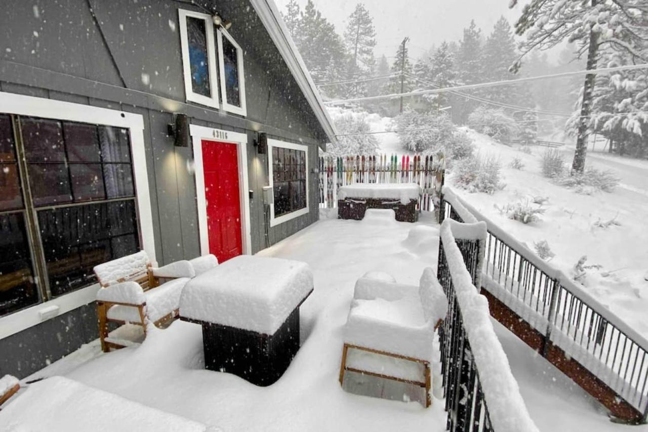 Winter Getaway Spa Fire-Table Close To Slopes ビッグ・ベアー・レイク エクステリア 写真
