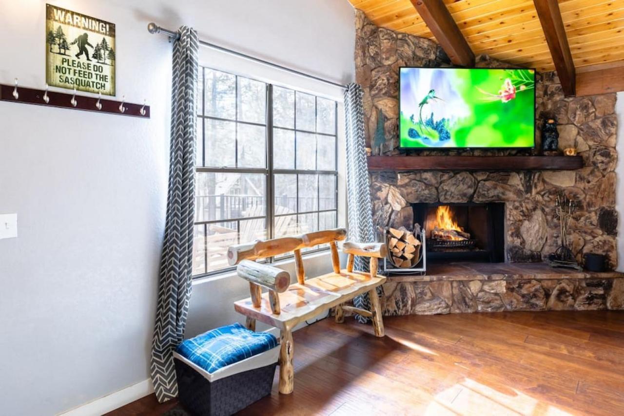 Winter Getaway Spa Fire-Table Close To Slopes ビッグ・ベアー・レイク エクステリア 写真